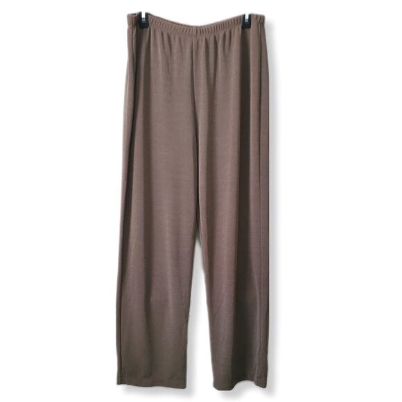 Women Chicos Travelers Stretch Pant XL Short Neutral Easy Relaxed Career Comfort - Picture 1 of 10